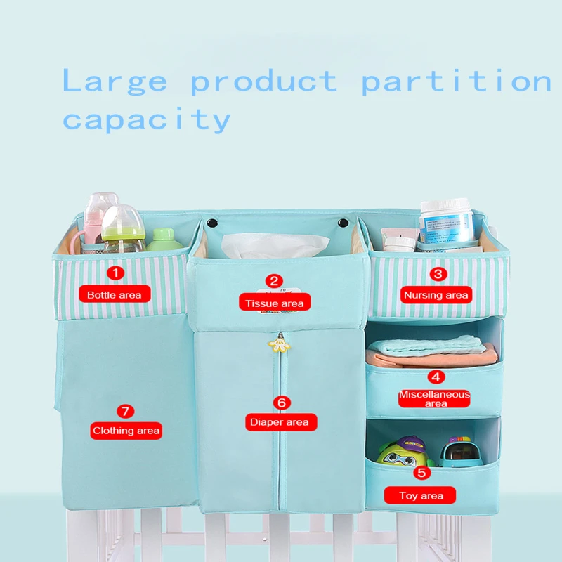 Детская кровать висит сумка для хранения Портативный новорожденный хлопок