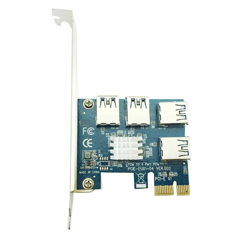 Горячая Pcie Pci-E Pci Express Riser Card 1X к 16X 1 4 Usb 3 0 разъем мультипликатор концентратор