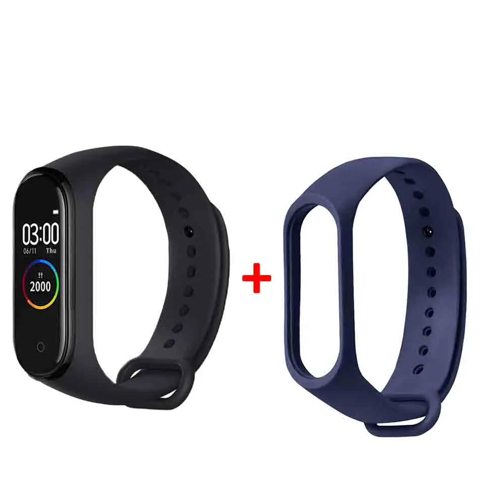 as the picture M4 Smart Wristband Smart Bracelet Band 4 Sport Smart Band Blood Pressure Heart Rate Monitor Fitness Tracker Smart Watch - Цвет: as the picture