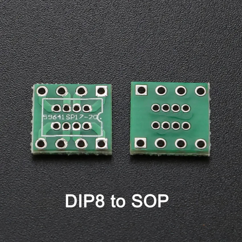 YUXI 10 шт. PCB плата SMD поворот в DIP-адаптер конвертерная пластина SOP 8/16/14/20/24/28P SOT89 SOT23
