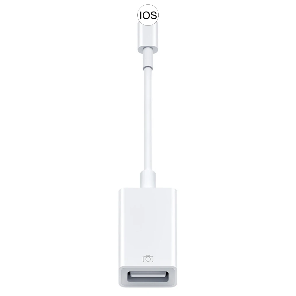 USB адаптер OTG 500 мА Высокоточный кардридер подходит для Iphone Ipad U диск мышь