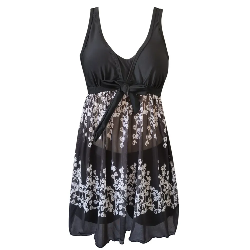 2020 плюс размер одежда для плавания женщин шорты Танкини купальник юбки женское