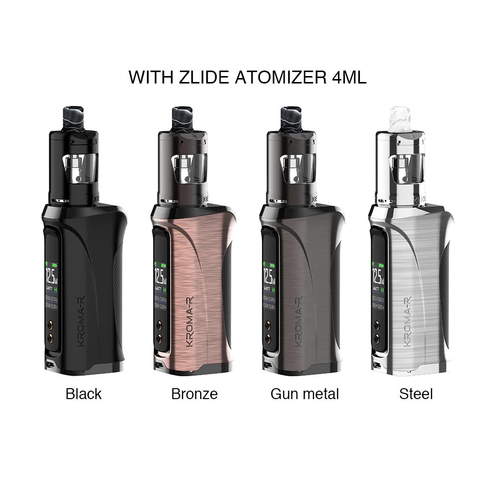 In Stock Original Innokin Kroma R 80W VW Kit Vs Box Mod with Ajax Atomizer / Zlide Tank VS Coolfire Z50 | Электроника