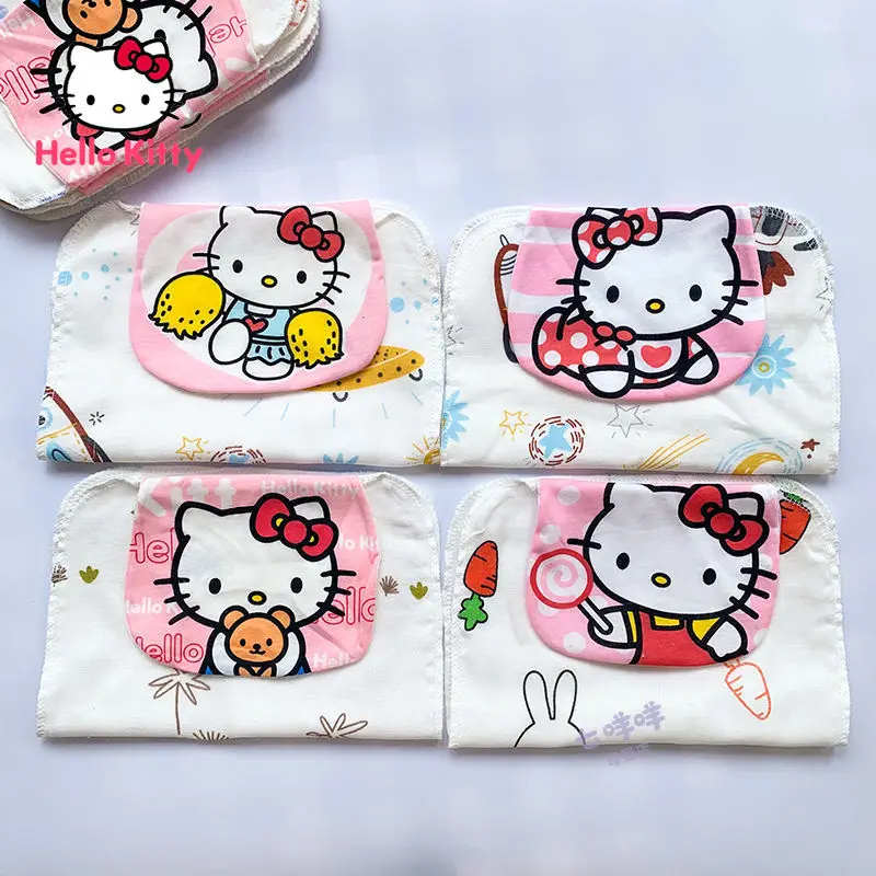 

Креативное детское полотенце Hello Kitty с рисунком из мультфильма, полотенце для спины, домашнее изоляционное полотенце для детского сада