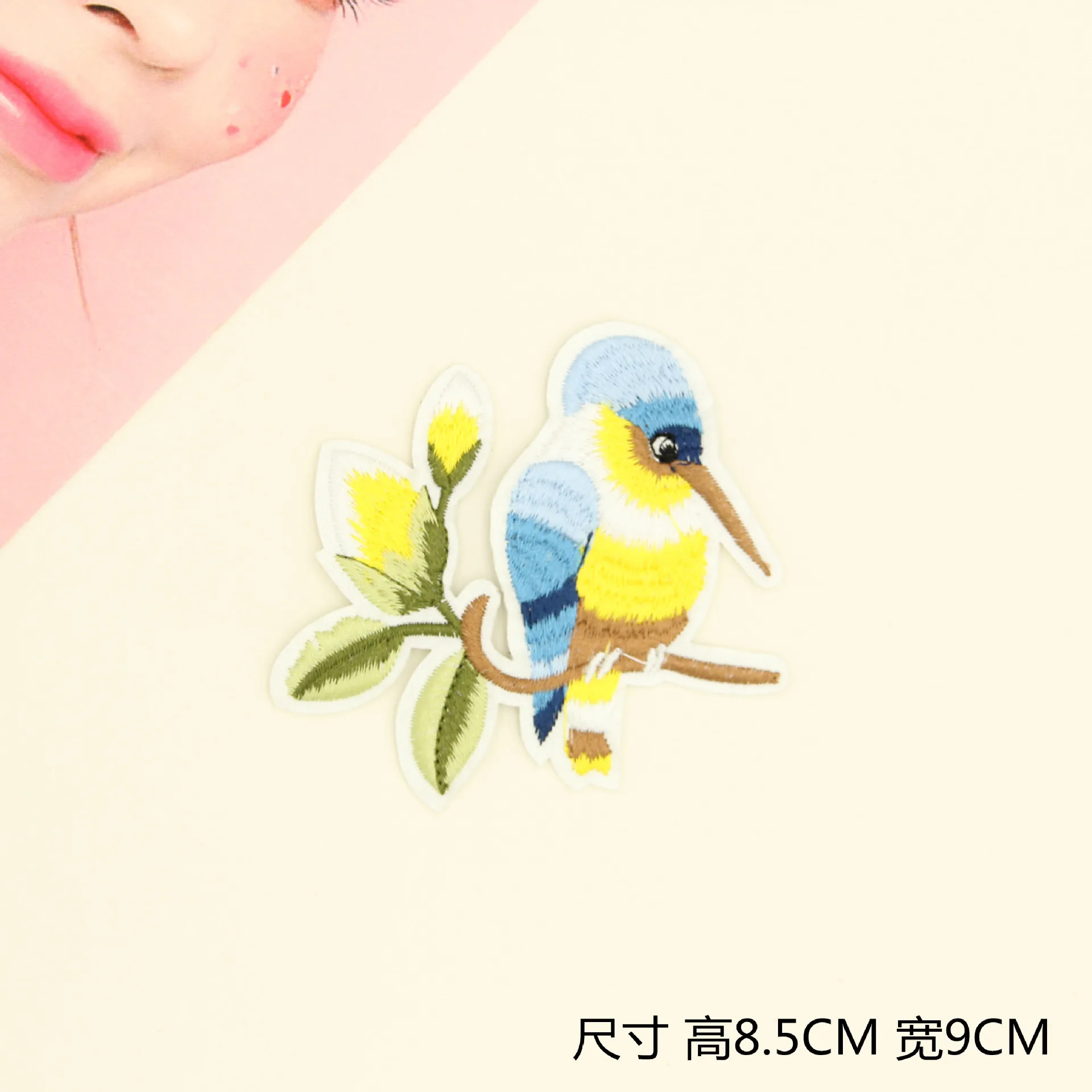 Патчи с вышивкой птицами для одежды аппликация вышивки животных аксессуары брюк