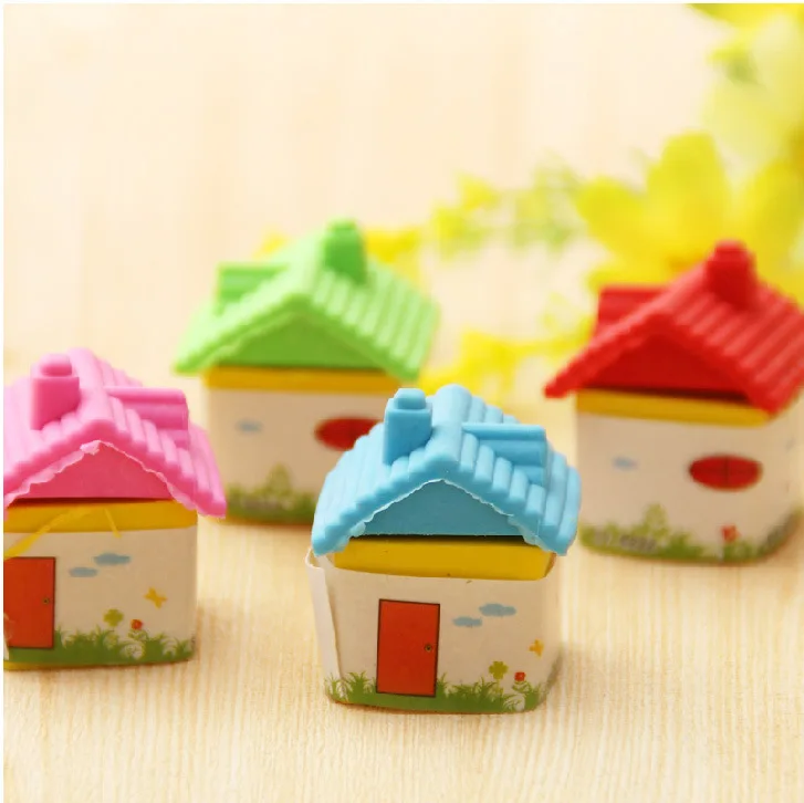 1 шт. ластик с мультяшными животными детские маленькие Ластики для набросков