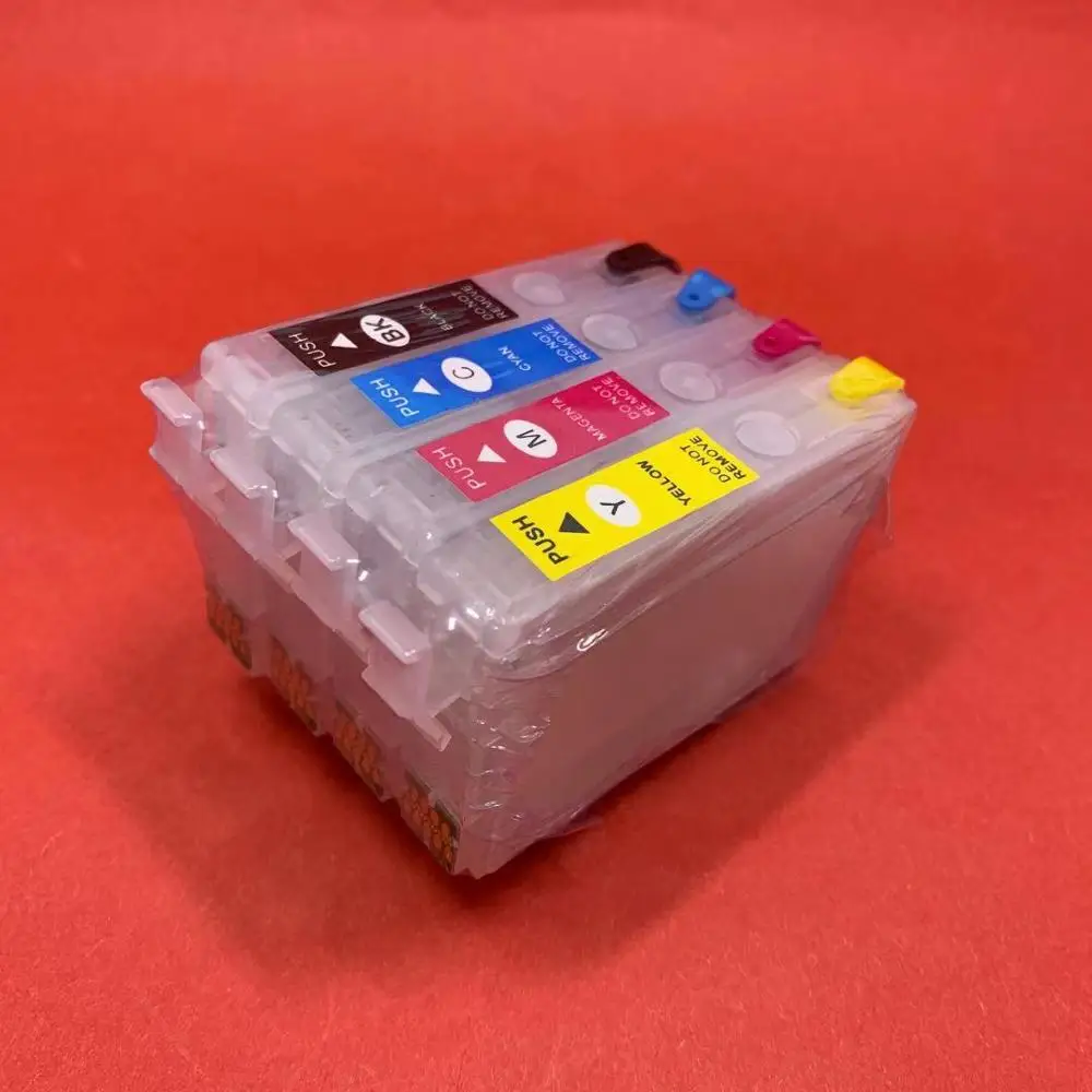 

T502 502XL T02W1-T02W4 Empty Refillable Ink Cartridge For Epson XP-5100 XP-5105 WF-2860 WF-2865 XP5100 5105 2860 2865 Printers