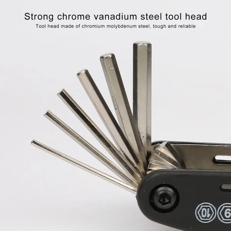 

15 In 1 Mountain Bike Multi-function Tool Inside Outside Hexagonal Screwdriver Wrench / Combination Cycling Equipment