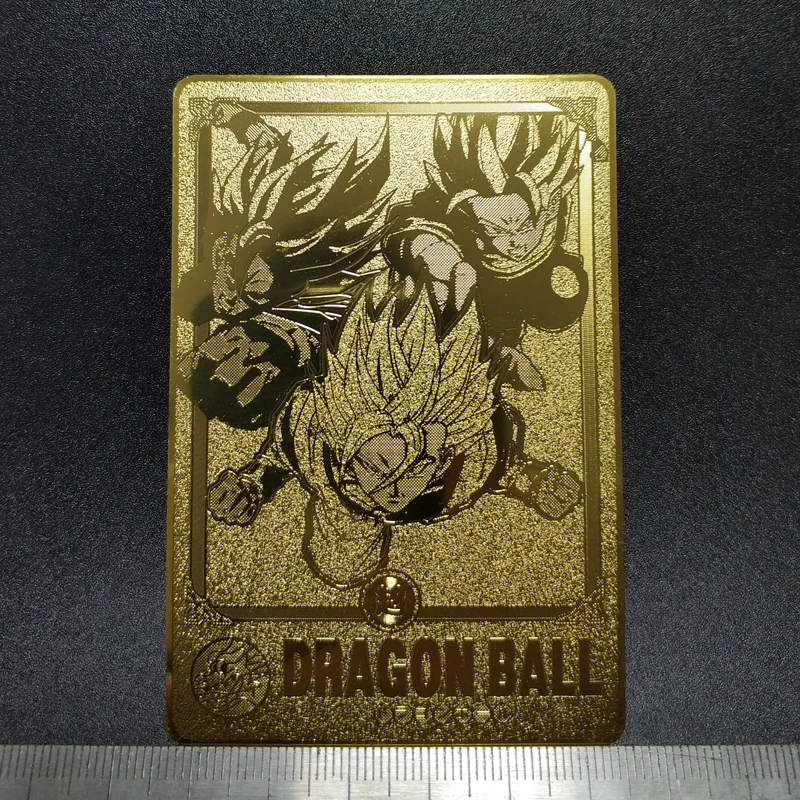 Dragon Ball карты супер металлическая карта ультра инстинкт Гоку джирен экшн игрушки Фигурки издание игры флэш карты коллекция карт - Цвет: 2-19