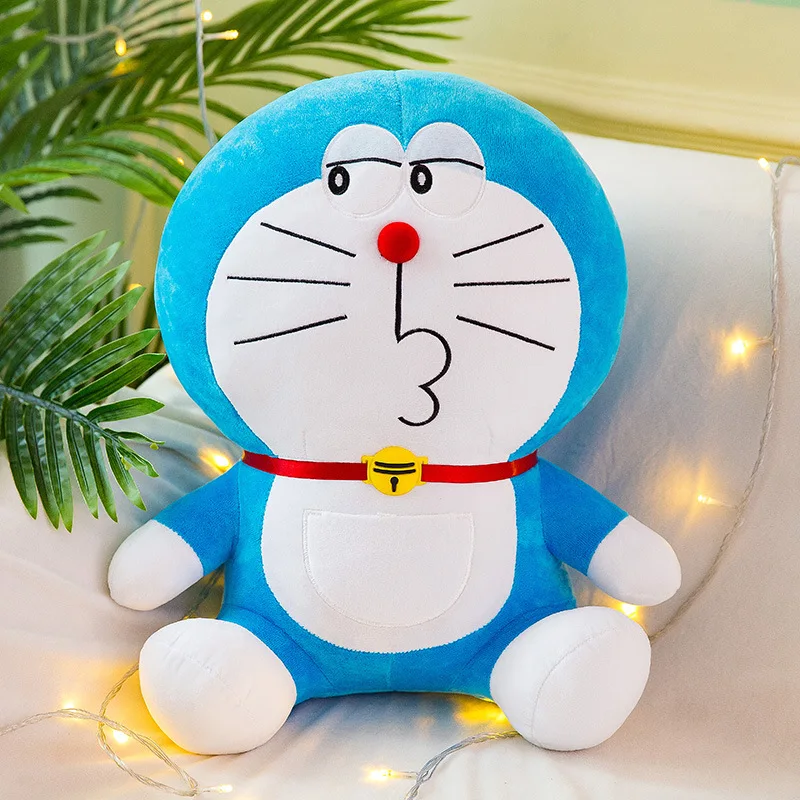 Хит аниме 25 см постоять за меня Doraemon плюшевые игрушки кукла CuteCat мягкие животные