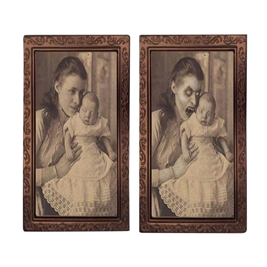 38x25 см Хэллоуин Бар 3D Люди призрак Фестиваль изменение фоторамка Фотоальбом