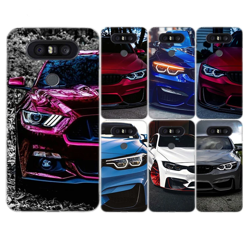 Blue Red for Bmw Bags Luxury cheshire Fundas Silicone Phone Case For LG G8s Q8 Q7 Q6 G7 G6 G5 V50 V40 V30 V20 V10 G4 Cover |