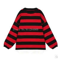 2021 new pregnant women korean style long sleeve o neck striped t shirt plus size maternity casual batwing sleeve tops wholesale