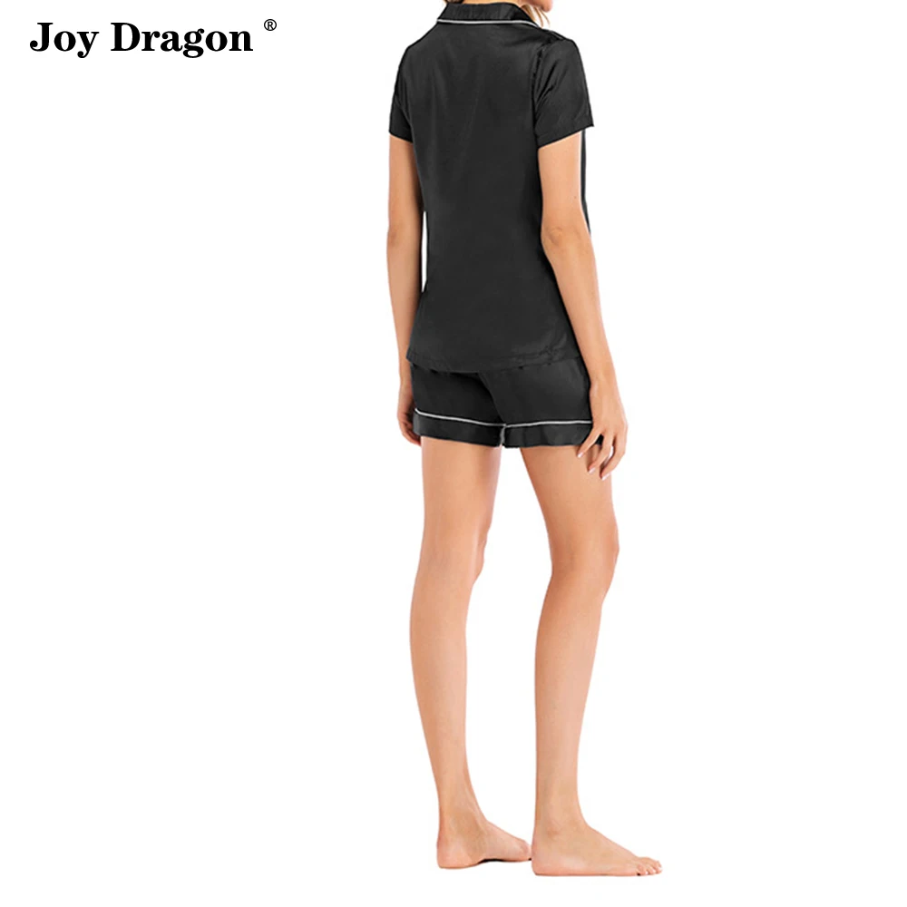 Two Piece Set Women Summer Pijamas Verano Ropa De Mujer Satin Pajamas Kobieta Sukienka Abbigliamento Donna Roupas Femininas