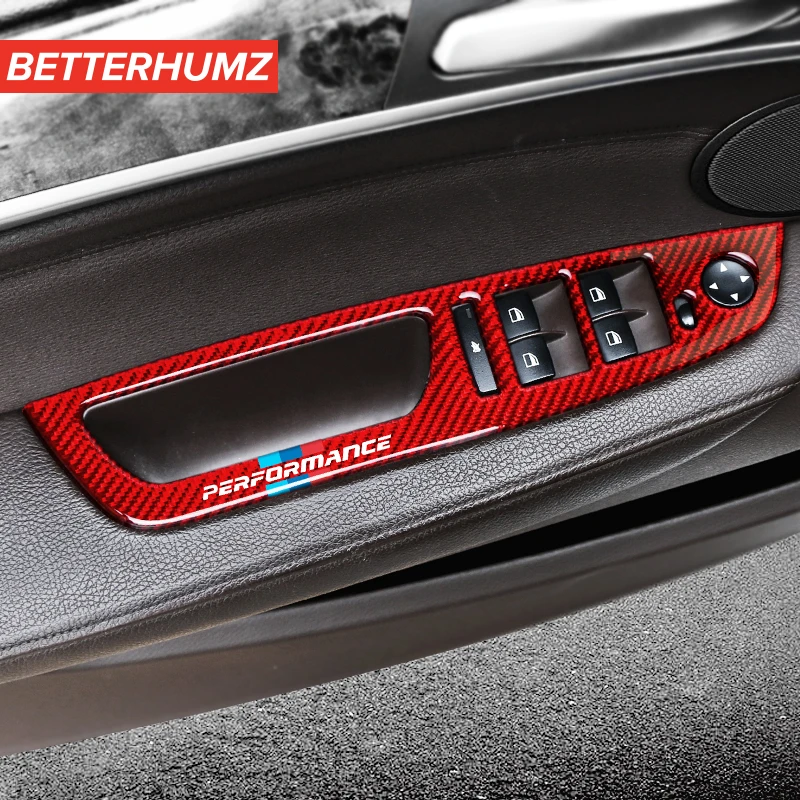 Наклейка из углеродного волокна для стеклоподъемника автомобиля переключатель