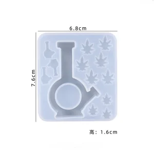 DIY Симпатичные бутылки мыши гроб Декор эпоксидная смола шейкер силиконовая форма ювелирные изделия наполнитель кулон аксессуары Подвески ручной работы