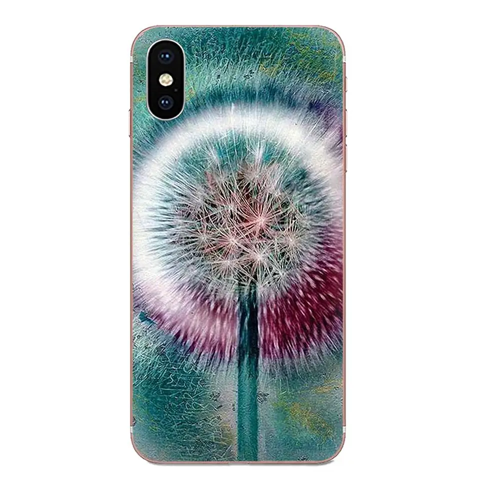 TPU Shell Covers Watercolor Flower Dandelion For Galaxy J1 J2 J3 J330 J4 J5 J6 J7 J730 J8 2015 2016 2017 2018 mini Pro | Мобильные
