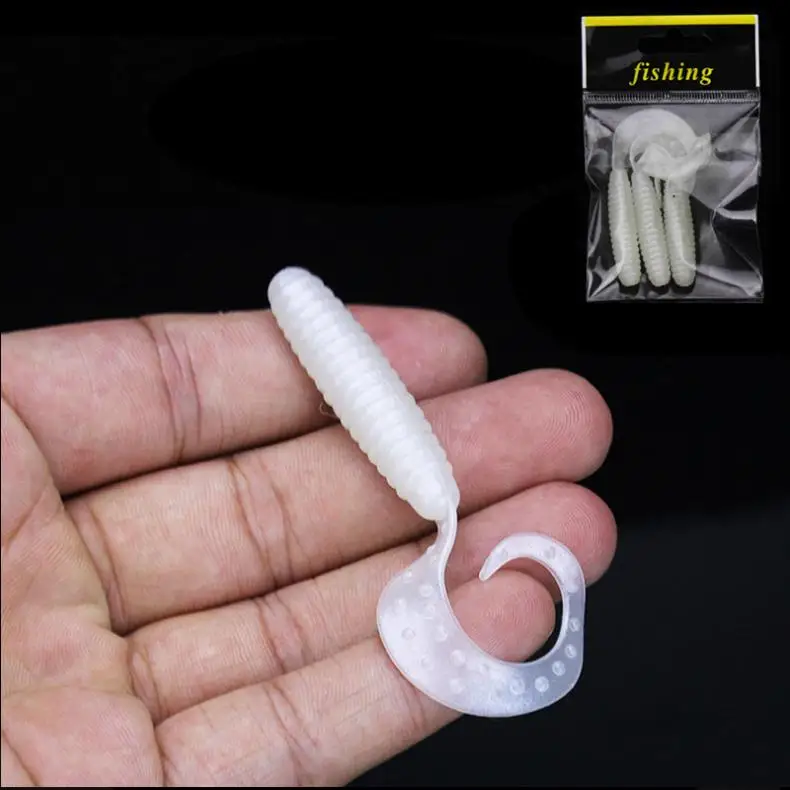 3 шт./лот Воблер для джиггинга 6 5 см 2 4 г светящаяся рыболовная приманка мягкий