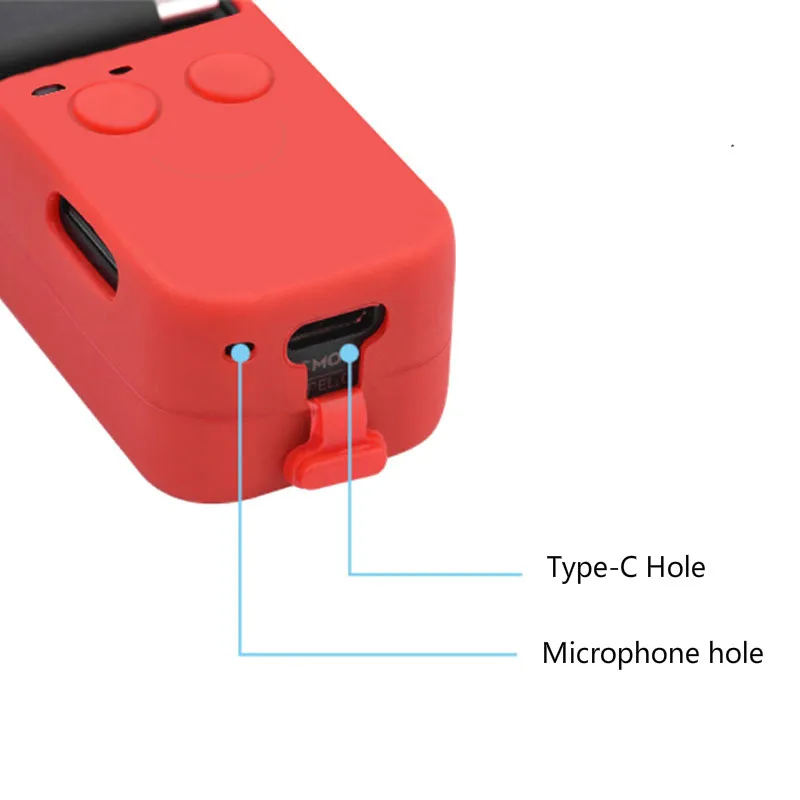 1 комплект мягкий силиконовый чехол защитный для объектива DJI Osmo Pocket Gimbal