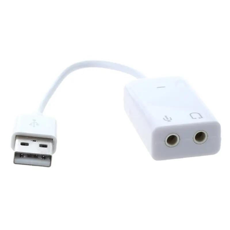 

USB 2.0 Virtual 2.1 Channel o effect 7.1 3D Sound Card Adapter