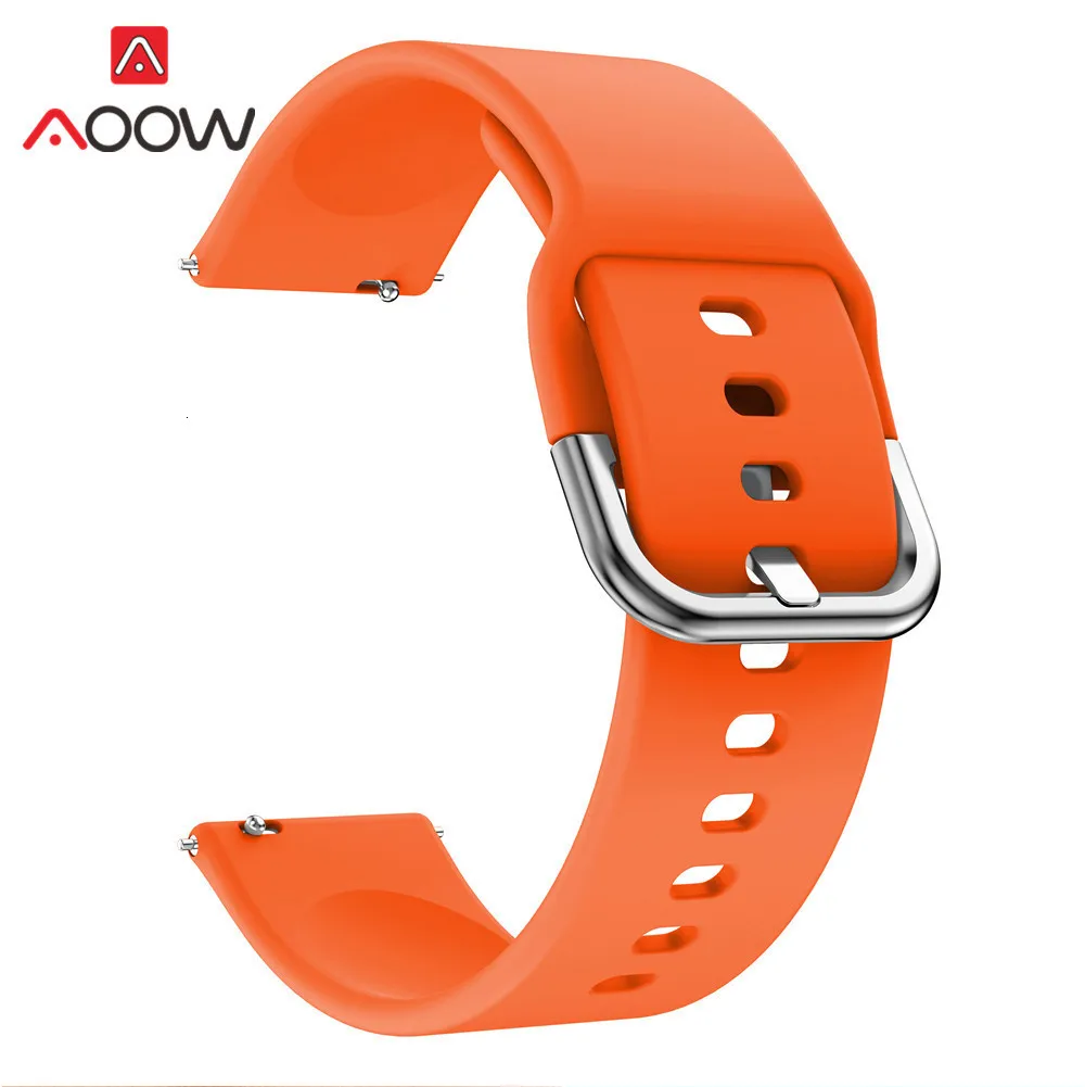 20 мм силиконовый ремешок для часов samsung Galaxy Watch Active 42 мм S2 Huami Amazfit Bip Leopard браслет с принтом ремешок Correa