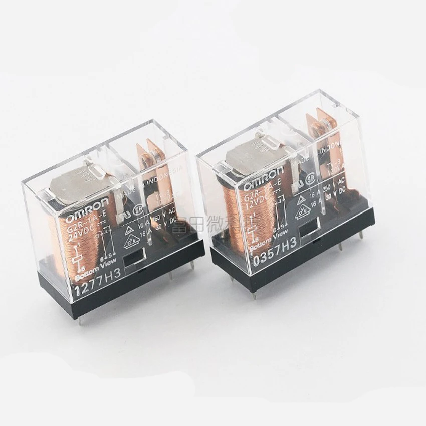 

10PCS/Lot G2R-1A-E-12VDC G2R-1A-E-24VDC G2R-1A-E 12V/24V 16A 6P 6Pin High Power Relay