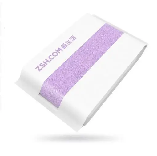 purple Xiaomi ZSH банное полотенце для лица Хлопковое полотенце Xiaomi Young пляжное полотенце мочалка антибактериальное поглощение воды - Цвет: purple