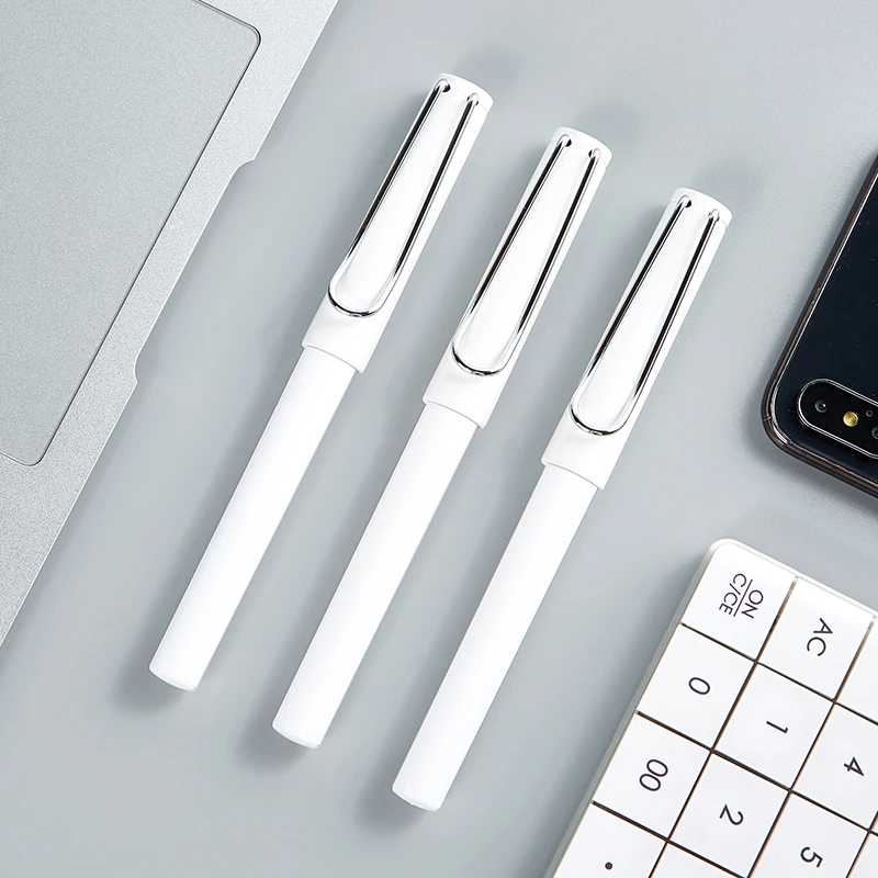 

12 Baoke PM154B Business Signature Pen 0.7mm Men's Ballpoint Pen Gives A Water-based Pen Black High-end Gel Pen Sign Order