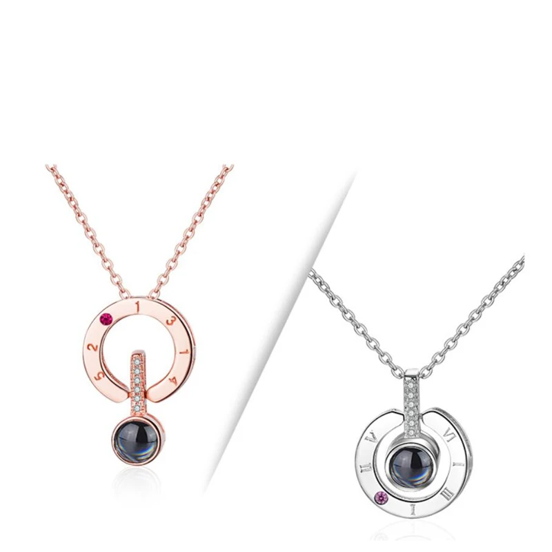 Ожерелье женское с подвеской Я тебя люблю на 100 языках | Украшения и аксессуары