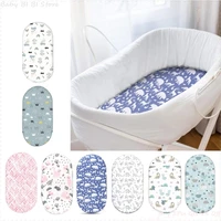1 pc newborn bedding soft baby sheets bassinet pads with lovely pattern infanette mat toddler mattresses pads