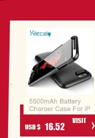 Беспроводной Чехол для зарядного устройства для iphone XS MAX XR X XS 5500 мАч, внешний аккумулятор, зарядка с цифровым дисплеем, чехол для зарядного устройства s