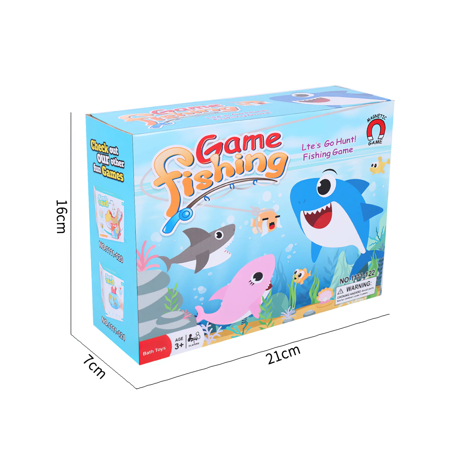 

Magnetic Baby Water Bath Toy Clockwork Swim Plastic Whale Network Bag Pick Up & Fishing Rod Toys Infant Bathtub Game