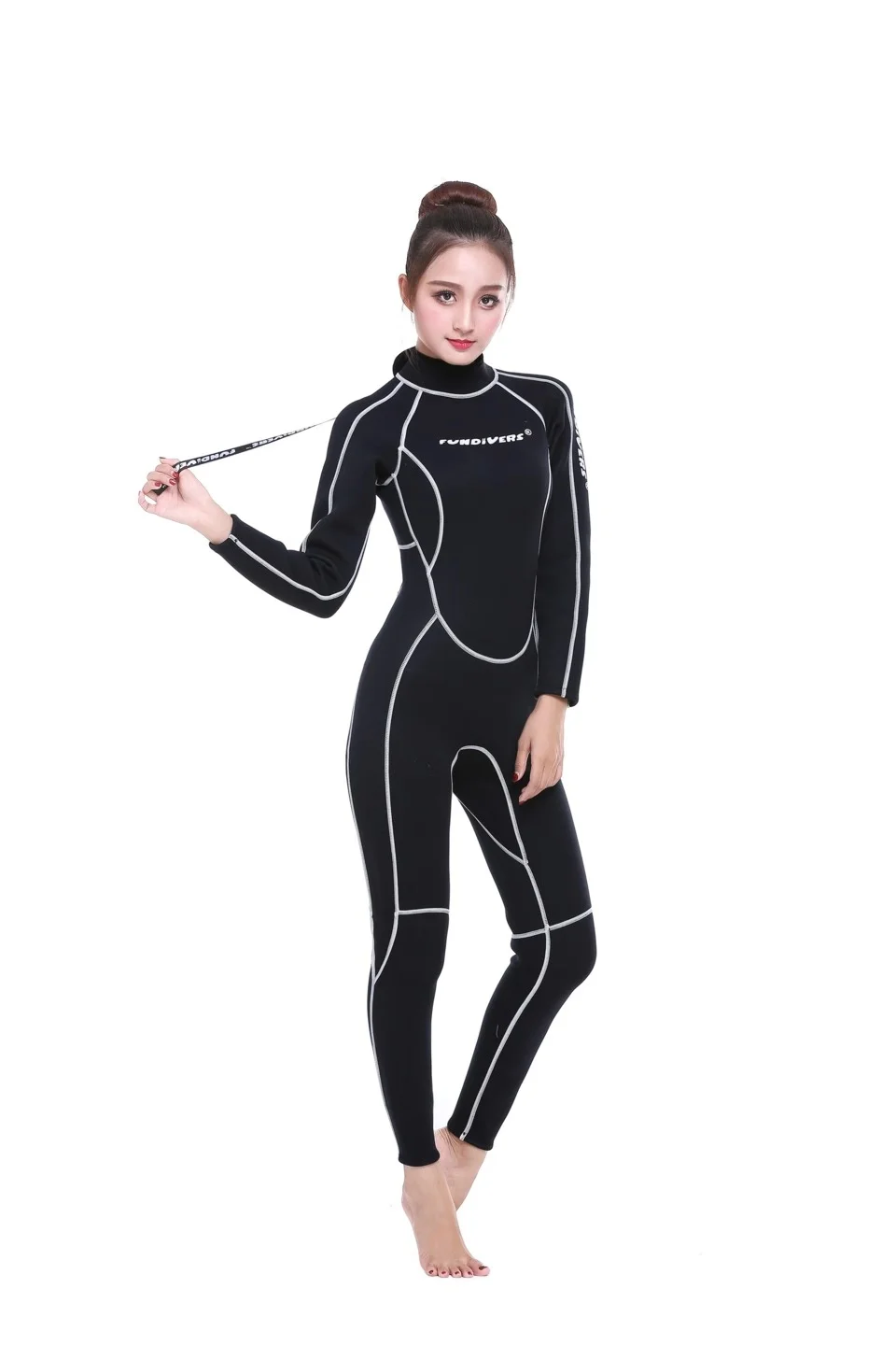Новинка 2019 Женский гидрокостюм для дайвинга 3 мм серфинга|Комбинезоны| |