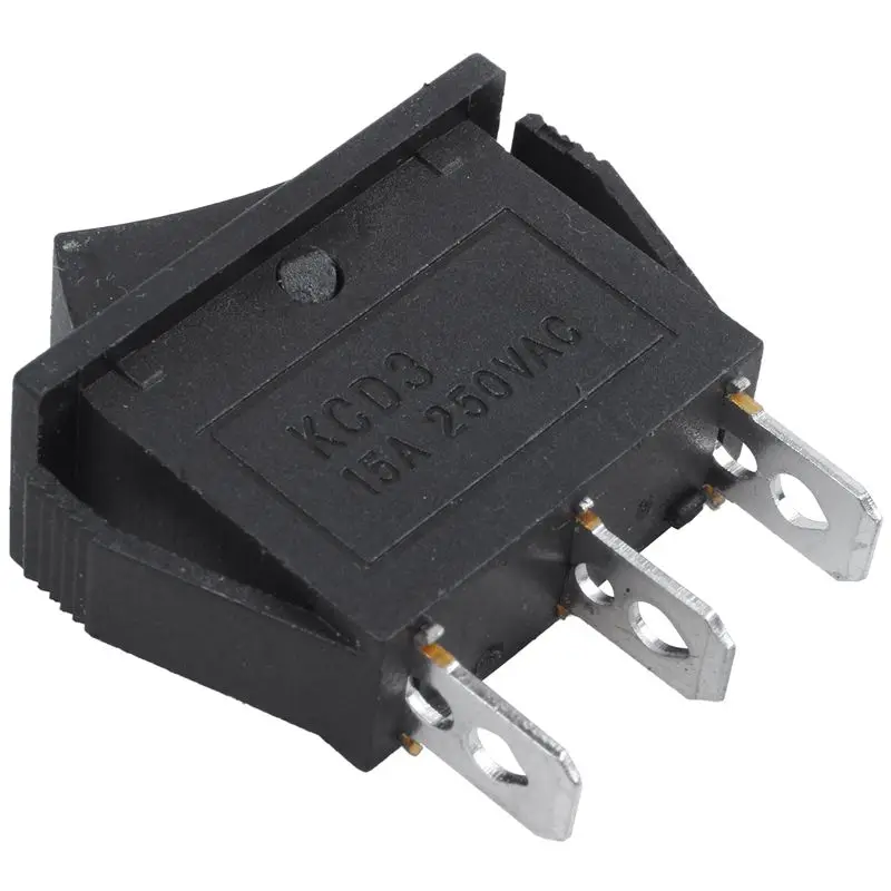 GTBL 5 шт. x AC 10A/250V 15A/125V 3 Pin SPDT вкл. ВЫКЛ. положения лодки кулисный
