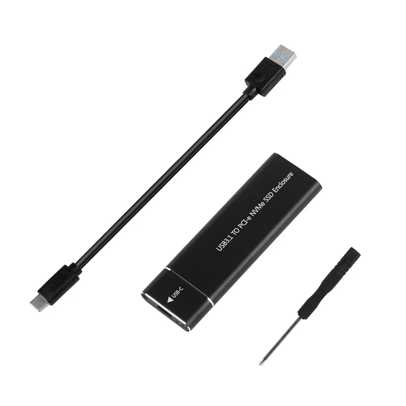 2019 Горячие USB 3 1 Для M.2 NVME PCIe SSD корпус M-Key для type C чехол-адаптер SATA DOY |