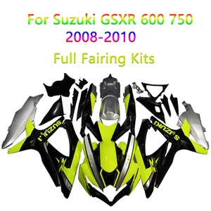 For Suzuki GSXR 600 750 2008-2010 Motorcycle Fairing Kits For Suzuki GSXR 600 750 2009 Motorcycle ABS material Fairing Kits