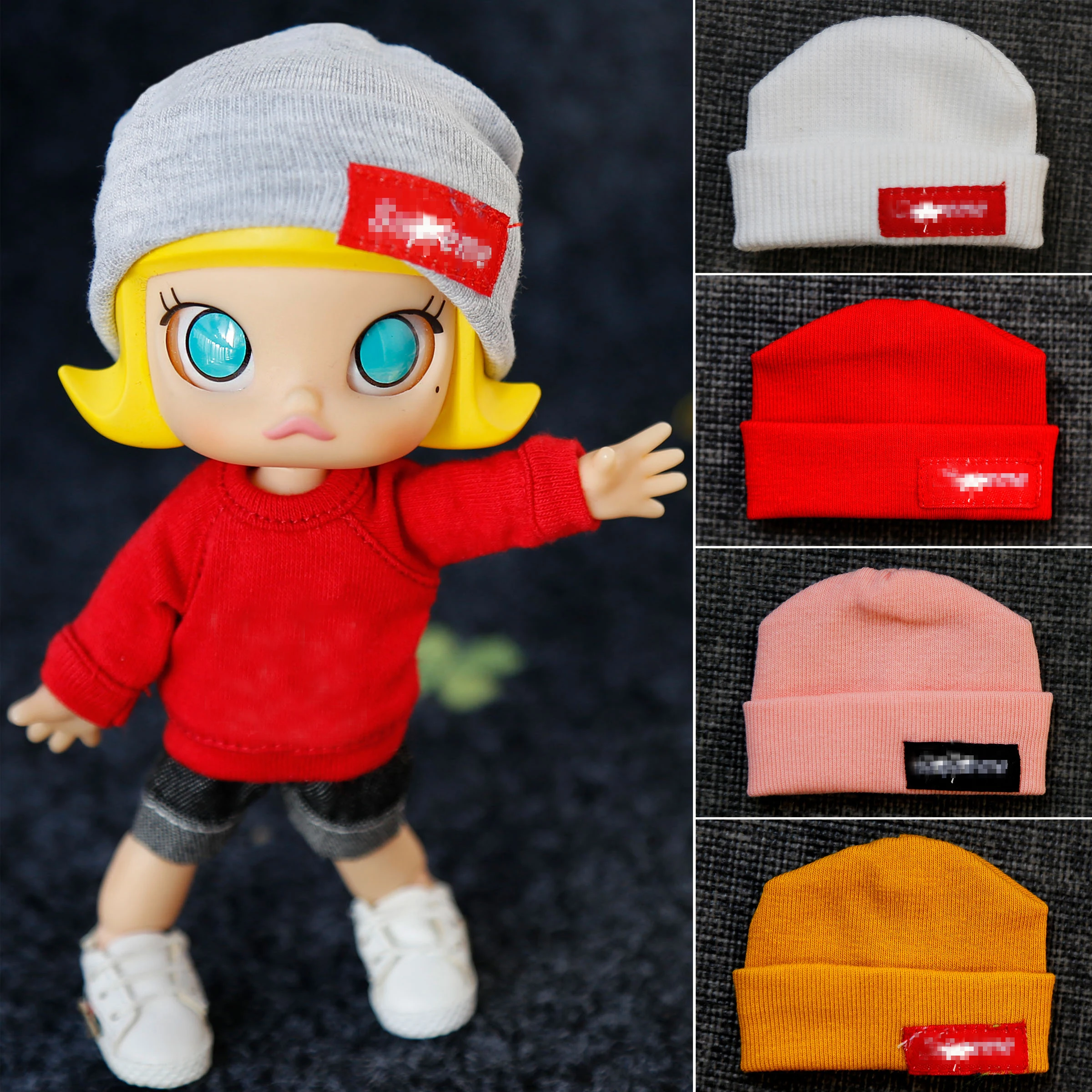 Ob11 аксессуары для кукольной одежды ob11 шапка molly hat GSC глиняная головка 1/8bjd wild tide