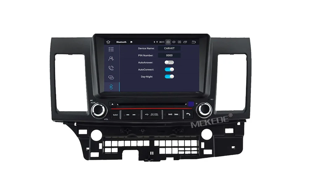 MEKEDE 4G ram для Mitsubishi Lancer 10 CY 2007-2012 автомобильный Радио Мультимедиа Видео плеер навигация gps Android 9,0 2din 2 din dvd