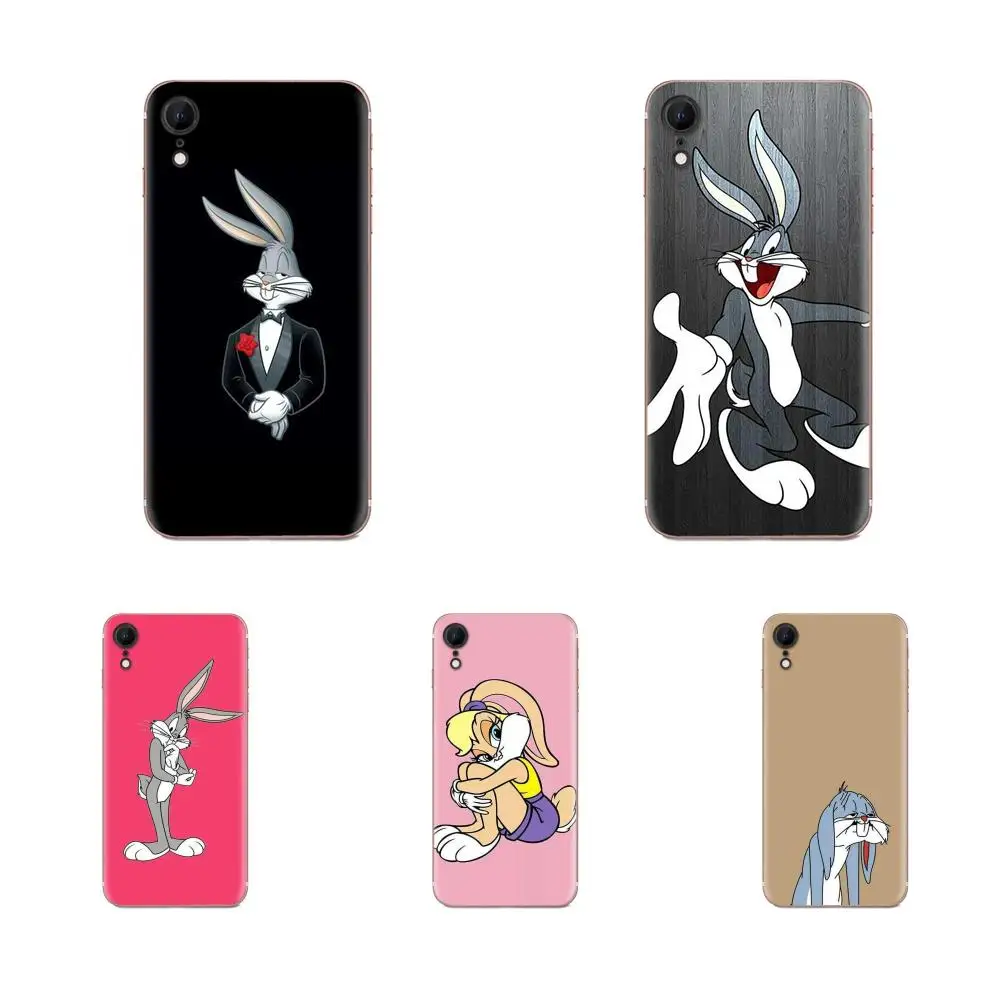 Роскошный чехол из ТПУ/резины для телефона Lola Банни LG K50 Q6 Q7 Q8 Q60 X Мощность 2 3 Nexus 5 5X