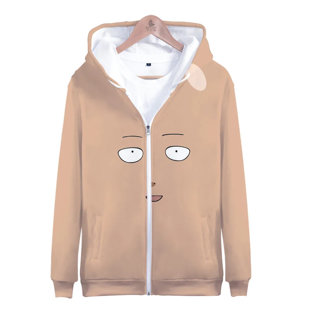 Японский аниме One Punch Man Косплей Костюм Saitama Oppai 3D Печатный Большой мужской/женский