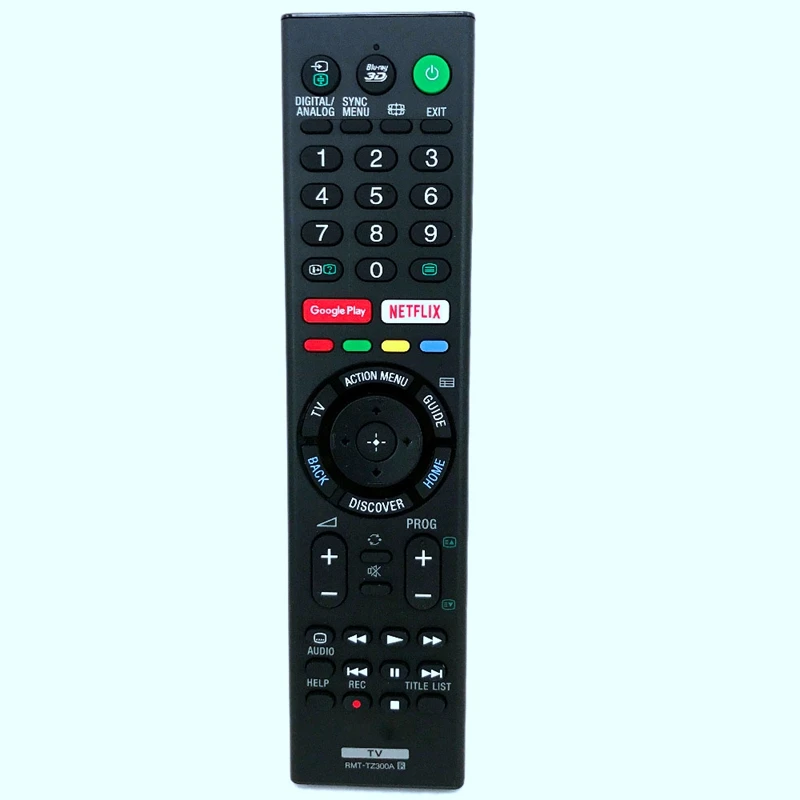 RMT TZ300A пульт дистанционного управления для SONY LCD светодиодный Телевизор с Blu Ray 3D