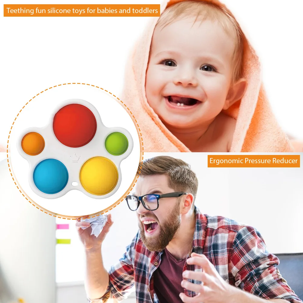 Мягкая эргономичная доска-антистресс игрушки-антистресс для взрослых и детей |