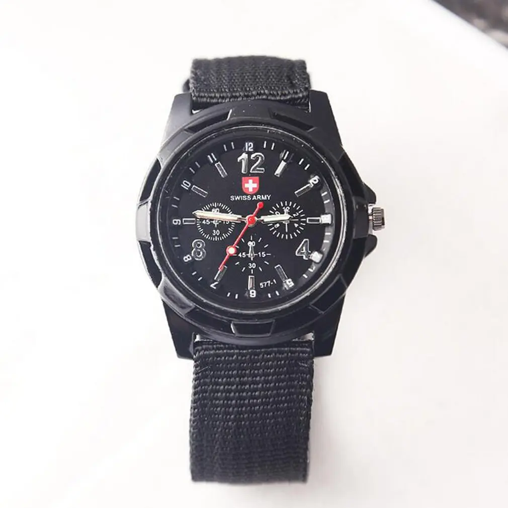 2020 New Fashion Swiss Watch Nylon Braided Band Military Watch Gemius Watch Casual Wrist Watch Sport Watch for Men Gifts