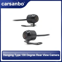 carsanbo hanging type reverse camera waterproof backup camera 130 degree car camera recorder mini car night vision color camera