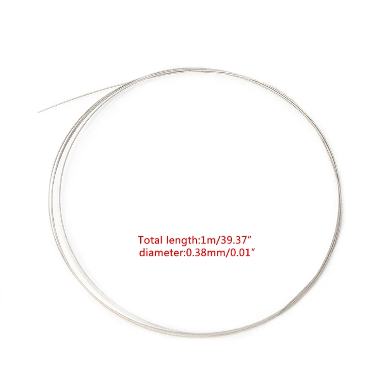 

1m DIY Coping Saw Blades Cutting Metal Wire Diamond Emery Jade Metal Stone Glass R9UC