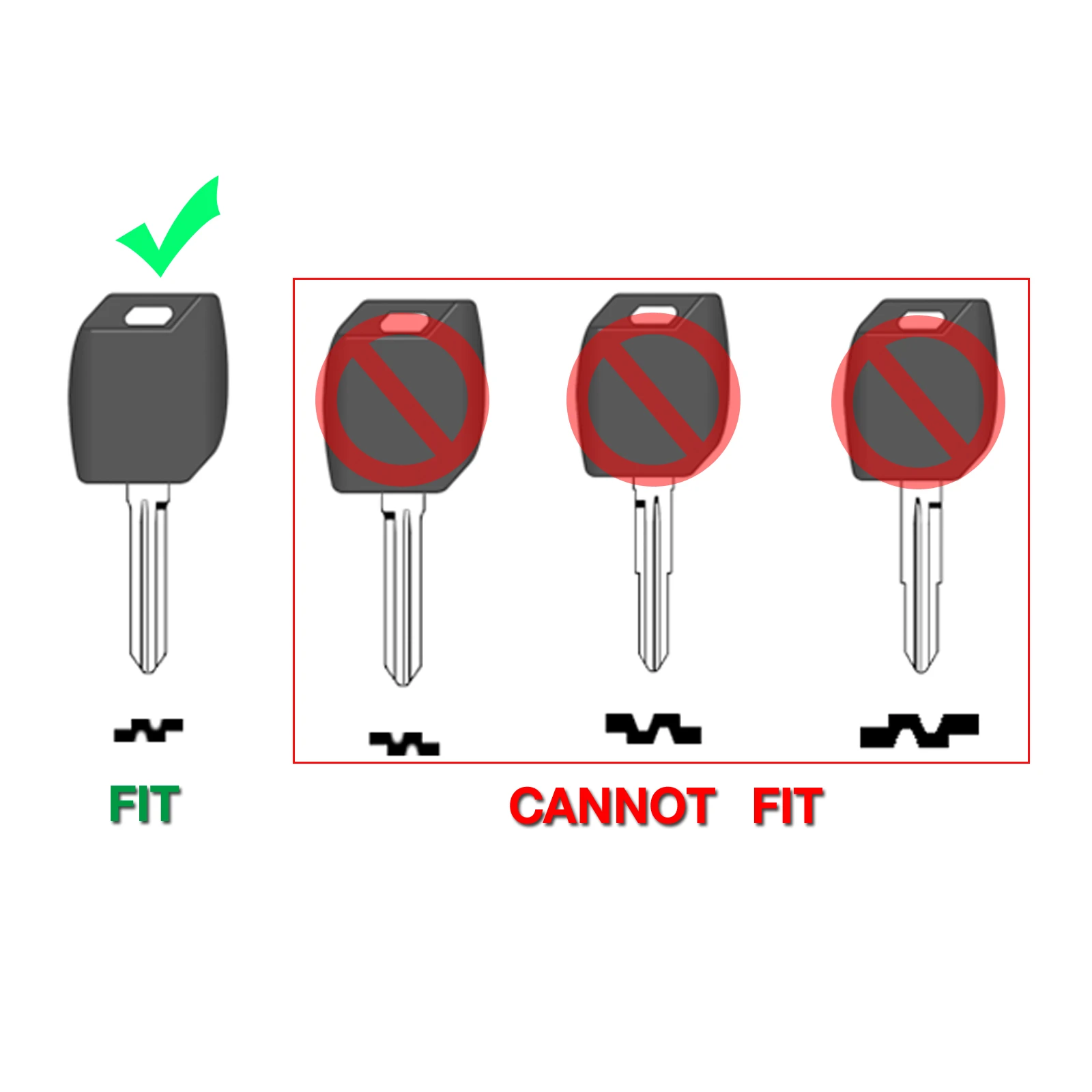 Kutery 3 Buttons Modified Flip Car Key Shell For Hyundai H1 Bus I10 Avante Elantra HD Touring Yuedong kia Carens Sedona | Автомобили и
