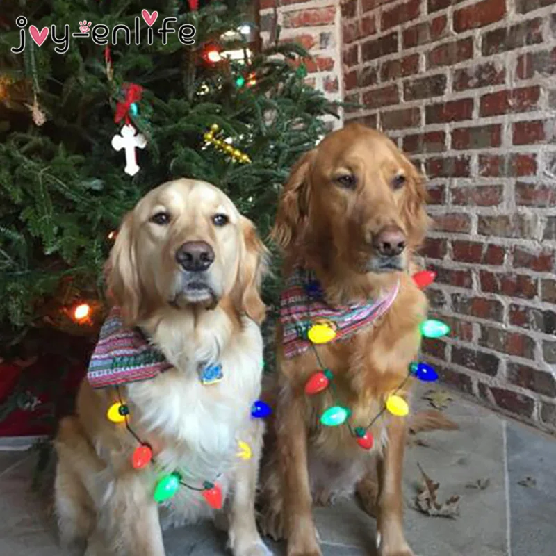 Светодиодный светильник Рождественская лампа ожерелье светящиеся вечерние