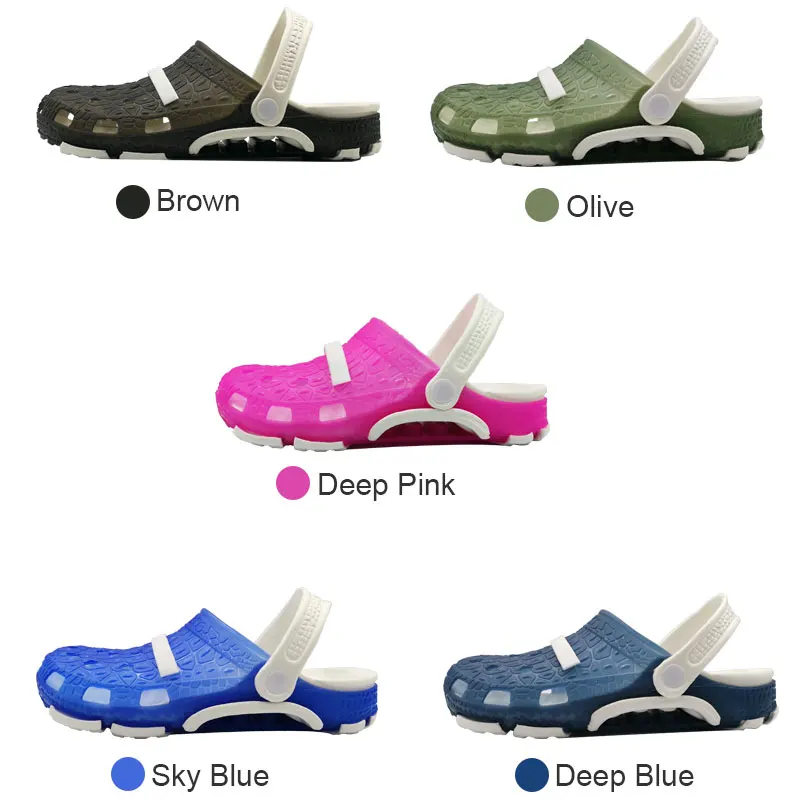 MY WIFE IS PERFECT Clogs Mmassage zapatos de hombre Adidase/мужские мягкие повседневные сандалии sandalias Croks