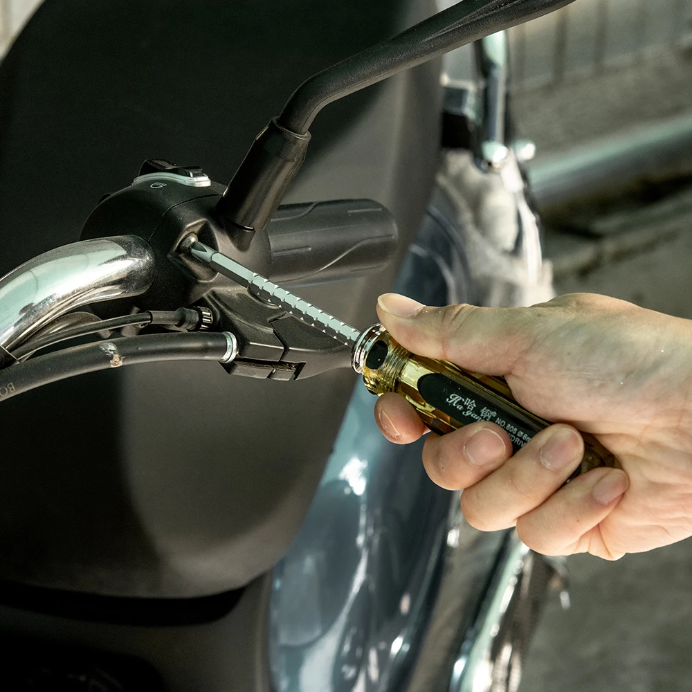 

QHTITEC Shrinkable Precision Screwdriver Set Phillips Slotted Tip Bits for Screw Driver PC Mobile Phone Device Repair Hand Tools