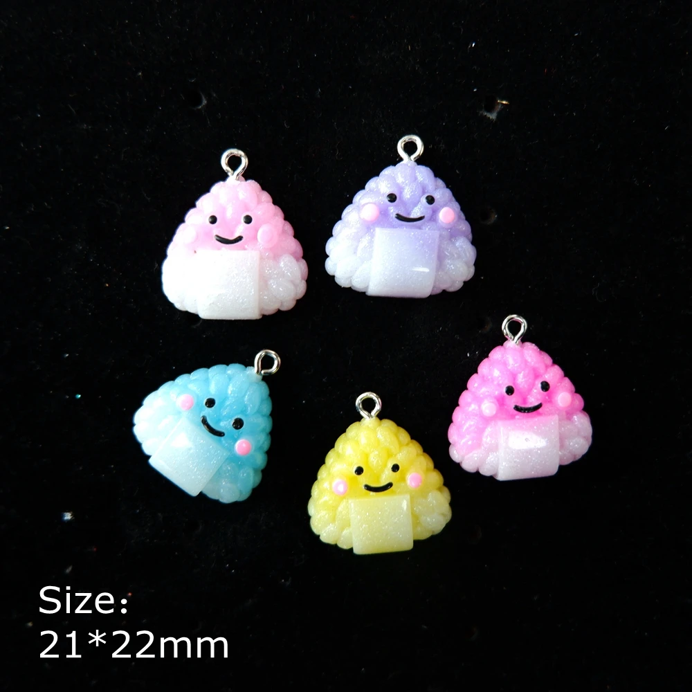 Подвески с японским рисовым шариком для украшения ожерелья серьги брелок